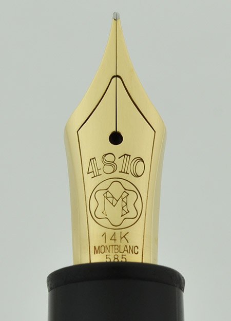 MONTBLANC 万年筆 146 EF 14k Montblanc Meisterstuck 146 Desk Pen - Black w Gold Trim